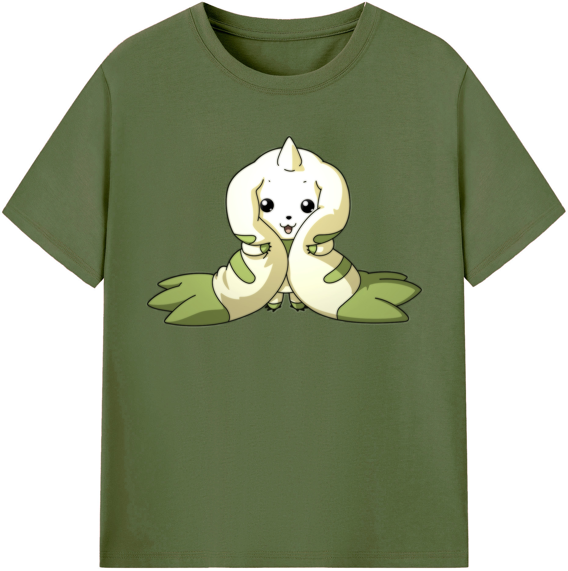 （画像用） Digimon デジタルモンスター/デジモン 綿100％半袖Tシャツ（フロントプリント）